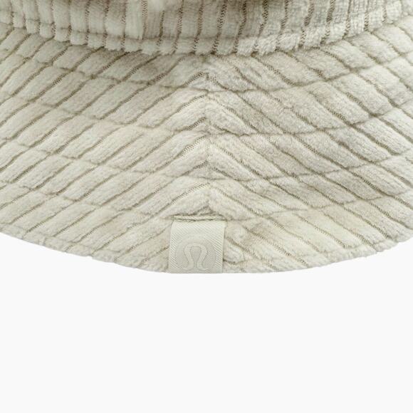 Lululemon Corduroy Bucket Hat Wide Wale Ivory Size‎ Small - Picture 2 of 5